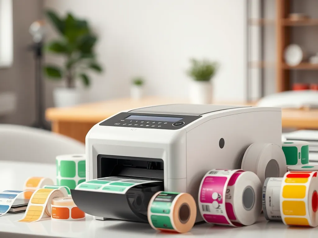 Jaka drukarka do etykiet samoprzylepnych?