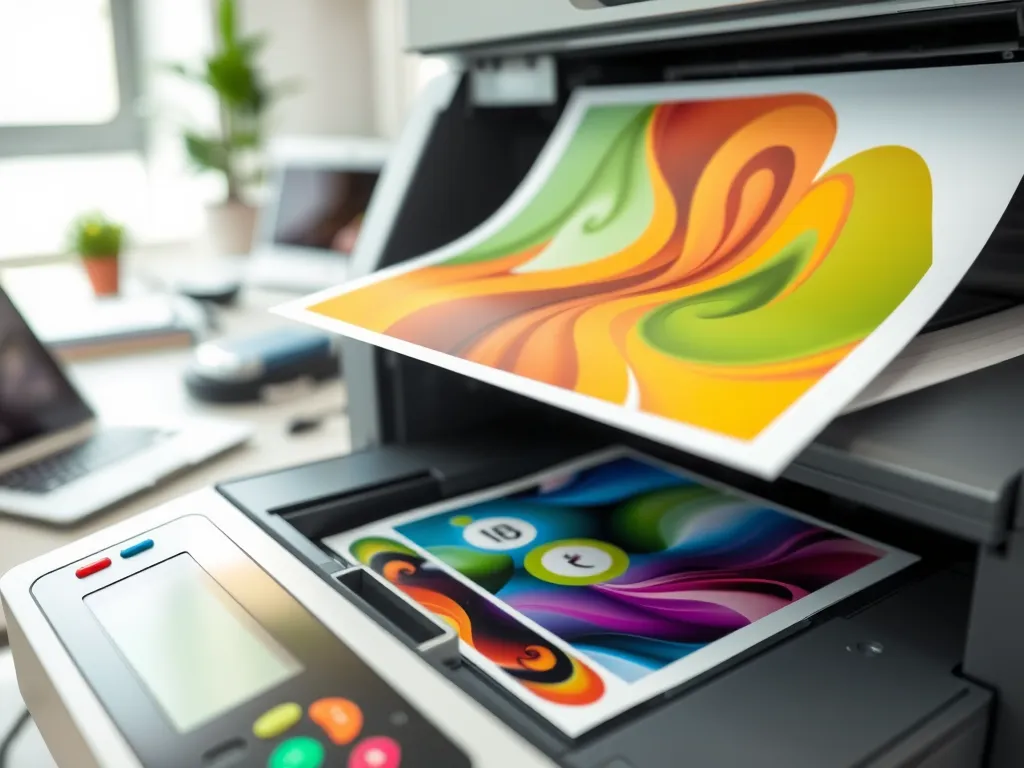 Czy drukarka laserowa drukuje w kolorze?