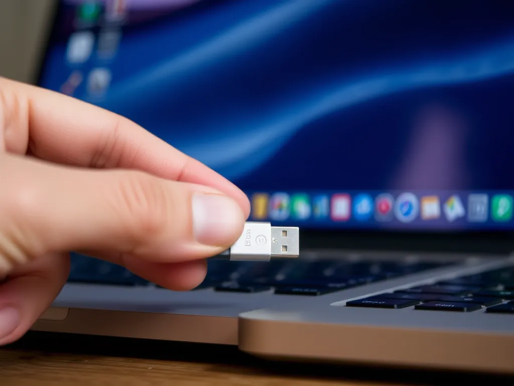 Jak otworzyć pendrive na MAC-u?