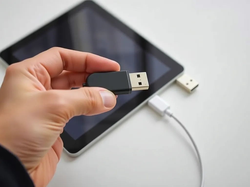 Jak podłączyć pendrive do tabletu?